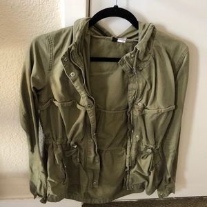 Army green jacket